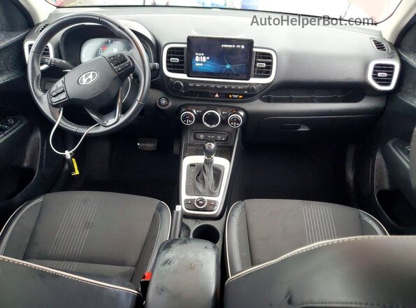 KMHRC8A34RU298706 2024 HYUNDAI VENUE Red Dashboard view