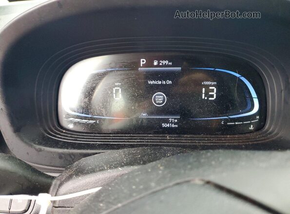 KMHRC8A34RU298706 2024 HYUNDAI VENUE Red Instrument cluster view