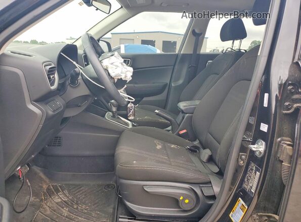 KMHRC8A34RU315388 2024 HYUNDAI VENUE Black წინა სალონის ხედი