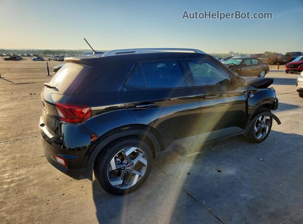KMHRC8A34RU327718 2024 HYUNDAI VENUE Black Задня права чверть