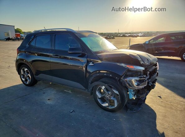 KMHRC8A34RU327718 2024 HYUNDAI VENUE Black Передня права чверть