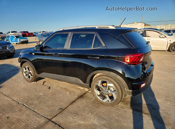 KMHRC8A34RU327718 2024 HYUNDAI VENUE Black Задня ліва чверть