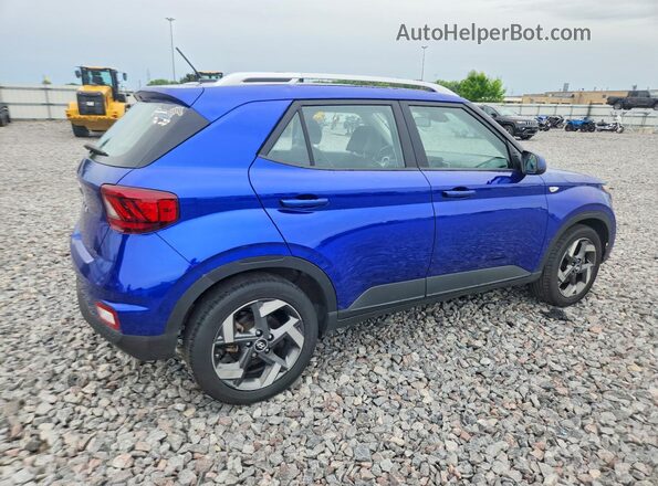 KMHRC8A34RU337780 2024 HYUNDAI VENUE Blue Задня права чверть