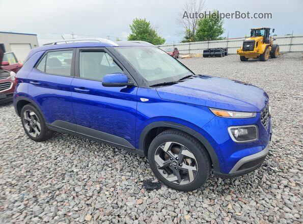 KMHRC8A34RU337780 2024 HYUNDAI VENUE Blue Передня права чверть