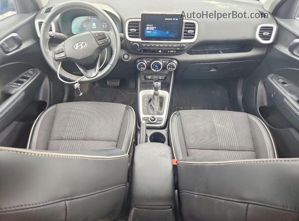 KMHRC8A34RU337780 2024 HYUNDAI VENUE Blue Вид панелі приладів