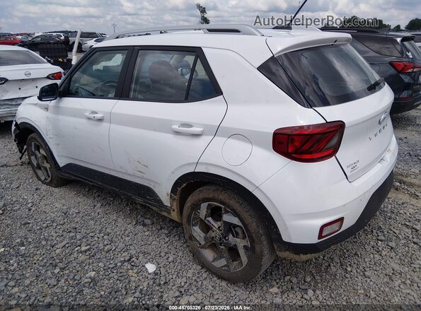 KMHRC8A34SU393689 2025 HYUNDAI VENUE Белый Задняя левая четверть