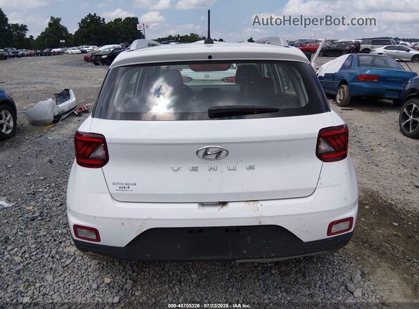 KMHRC8A34SU393689 2025 HYUNDAI VENUE Белый 