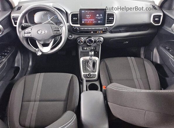 KMHRC8A34TU458431 2026 HYUNDAI VENUE Gray Dashboard view