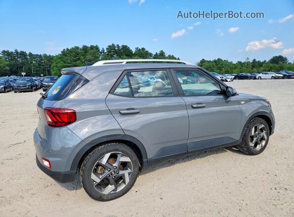 KMHRC8A35LU032599 2020 HYUNDAI VENUE Gray Задня права чверть