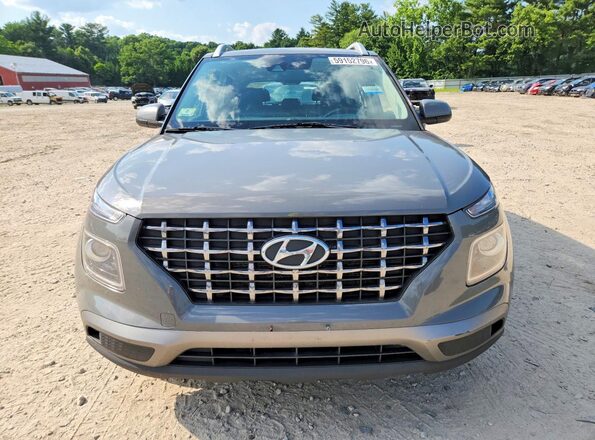 KMHRC8A35LU032599 2020 HYUNDAI VENUE Gray Вид спереду