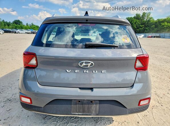 KMHRC8A35LU032599 2020 HYUNDAI VENUE Gray Вид ззаду