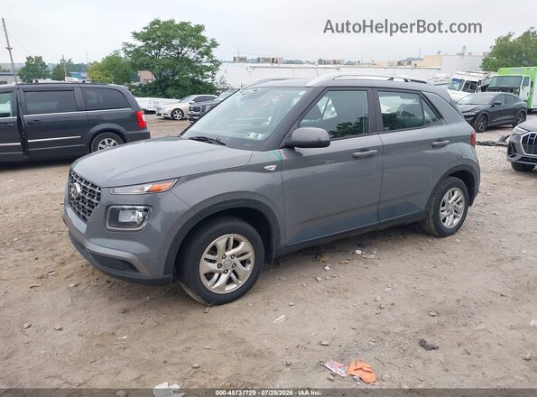 KMHRC8A35LU041013 2020 HYUNDAI VENUE Серый Передняя левая четверть