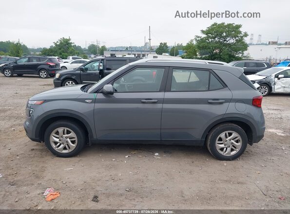 KMHRC8A35LU041013 2020 HYUNDAI VENUE Серый Вид задней части салона