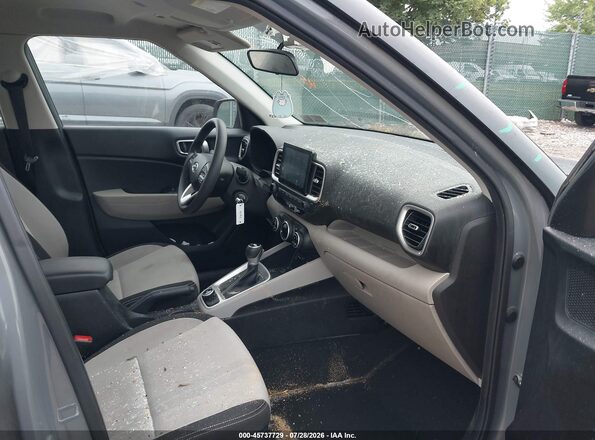 KMHRC8A35LU041013 2020 HYUNDAI VENUE Серый Вид салона спереди