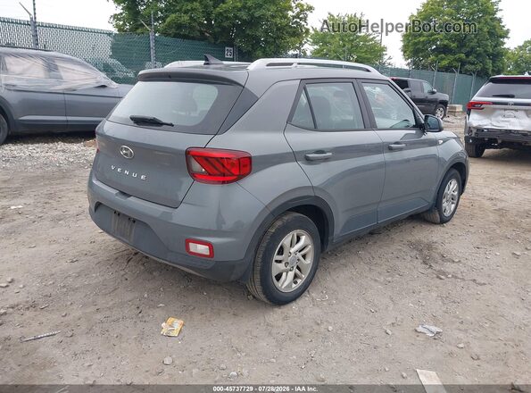 KMHRC8A35LU041013 2020 HYUNDAI VENUE Серый Задняя правая четверть