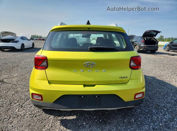 KMHRC8A35LU051010 2020 HYUNDAI VENUE Green უკანა ხედი