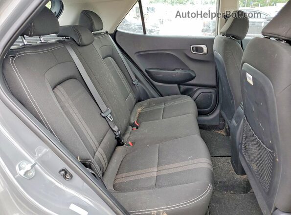 KMHRC8A35MU120571 2021 HYUNDAI VENUE Gray Հետևի նստատեղերի տեսք