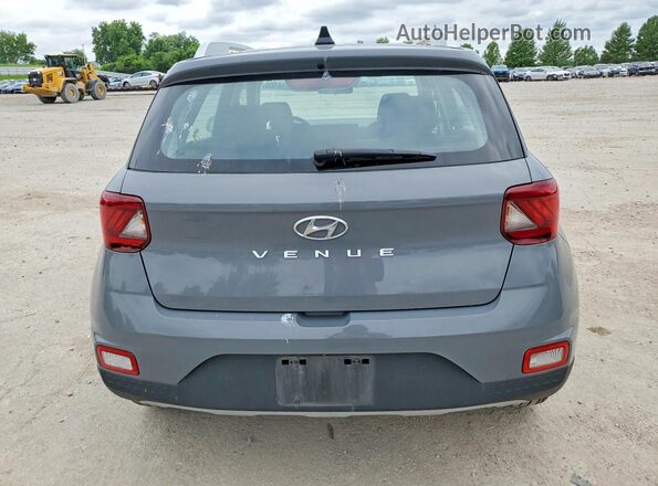 KMHRC8A35MU120571 2021 HYUNDAI VENUE Gray Հետևի տեսք