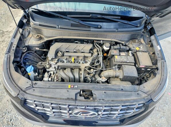 KMHRC8A35NU150106 2022 HYUNDAI VENUE Black Սալոնի հետևի տեսք