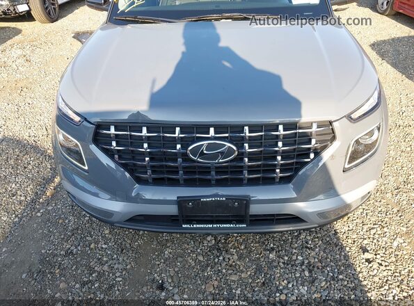 KMHRC8A35NU166080 2022 HYUNDAI VENUE Gray Դիմացի տեսք