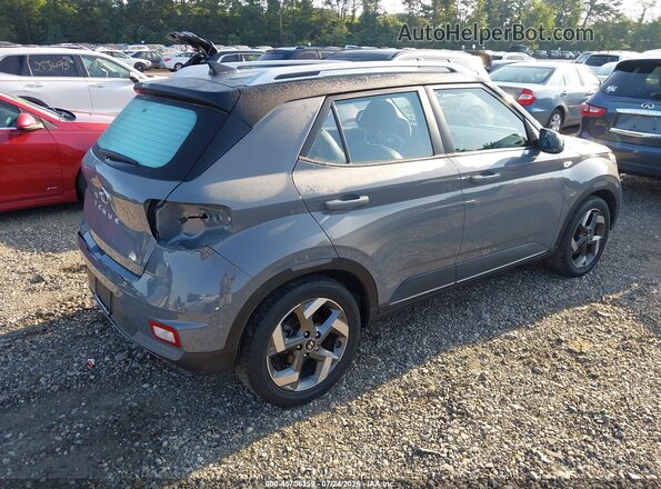 KMHRC8A35NU166080 2022 HYUNDAI VENUE Gray Հետևի աջ