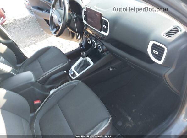 KMHRC8A35NU166080 2022 HYUNDAI VENUE Gray Սալոնի դիմացի տեսք