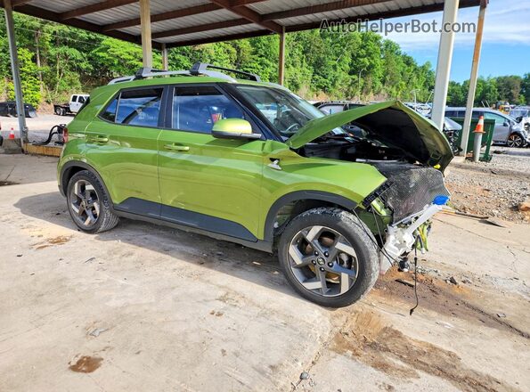 KMHRC8A35PU253660 2023 HYUNDAI VENUE Green წინა მარჯვენა