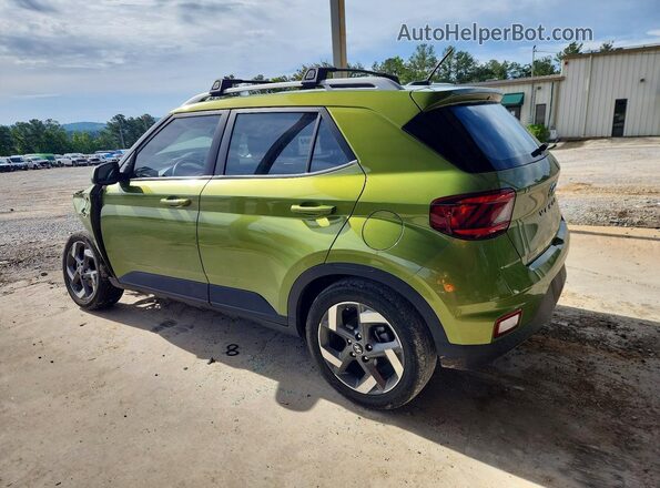 KMHRC8A35PU253660 2023 HYUNDAI VENUE Green უკანა მარცხენა