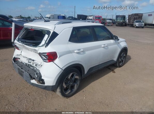 KMHRC8A35RU306103 2024 HYUNDAI VENUE White Rear right