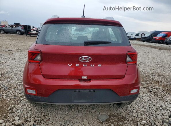 KMHRC8A35RU307316 2024 HYUNDAI VENUE Red უკანა ხედი