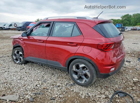 KMHRC8A35RU307316 2024 HYUNDAI VENUE Red უკანა მარცხენა