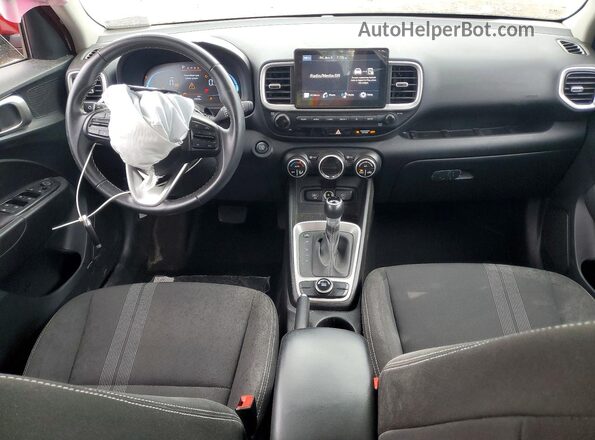 KMHRC8A35RU307316 2024 HYUNDAI VENUE Red წინა პანელის ხედი