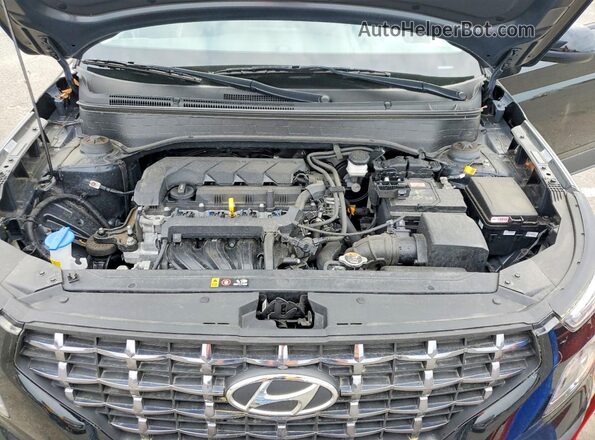KMHRC8A35RU317070 2024 HYUNDAI VENUE Black Vista del compartimento del motor