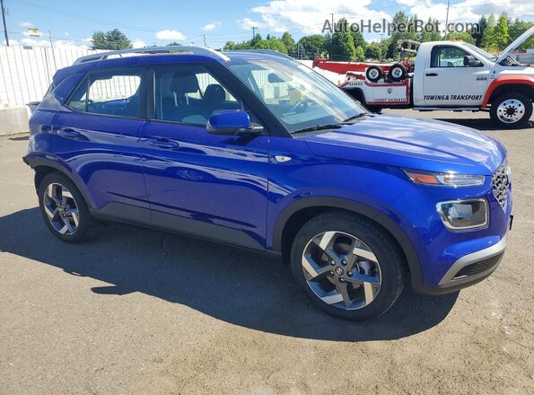 KMHRC8A35RU331776 2024 HYUNDAI VENUE Blue Przód prawy
