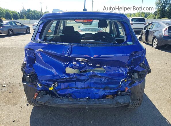 KMHRC8A35RU331776 2024 HYUNDAI VENUE Blue Widok z tyłu