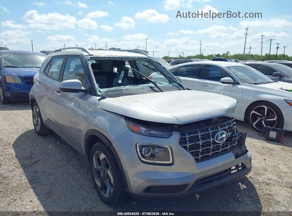 KMHRC8A35SU350642 2025 HYUNDAI VENUE Silver 