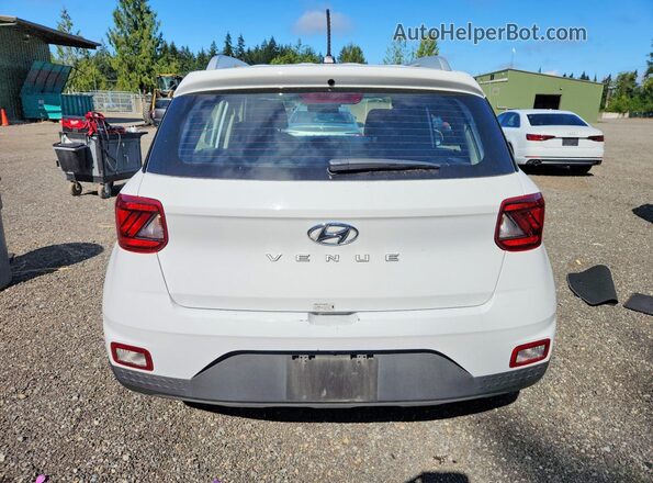 KMHRC8A35SU384371 2025 HYUNDAI VENUE White Հետևի տեսք
