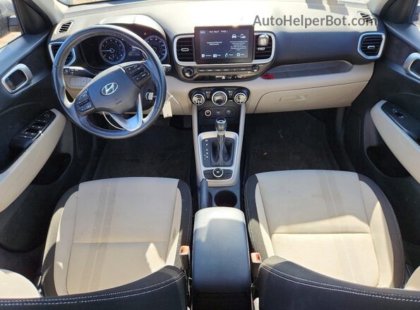 KMHRC8A36LU026763 2020 HYUNDAI VENUE Серый Вид панели приборов