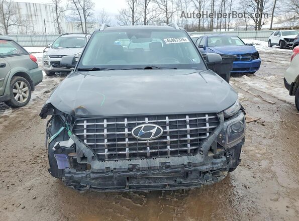 KMHRC8A36LU036550 2020 HYUNDAI VENUE Gray Вид спереду