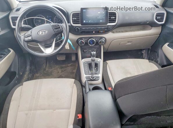 KMHRC8A36LU036550 2020 HYUNDAI VENUE Gray Вид панелі приладів