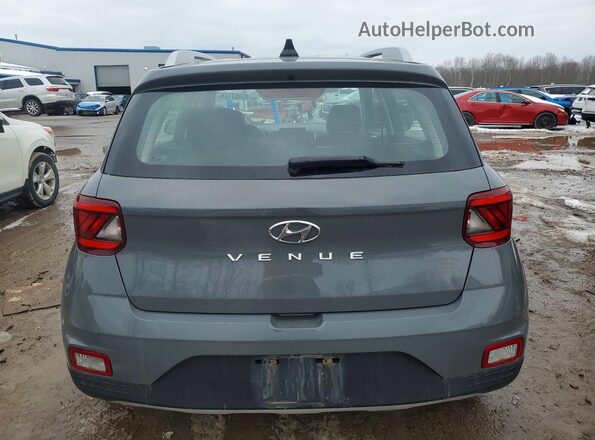 KMHRC8A36LU036550 2020 HYUNDAI VENUE Gray Вид ззаду