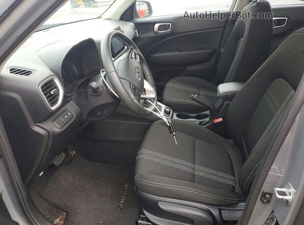 KMHRC8A36NU209390 2022 HYUNDAI VENUE Gray Սալոնի դիմացի տեսք