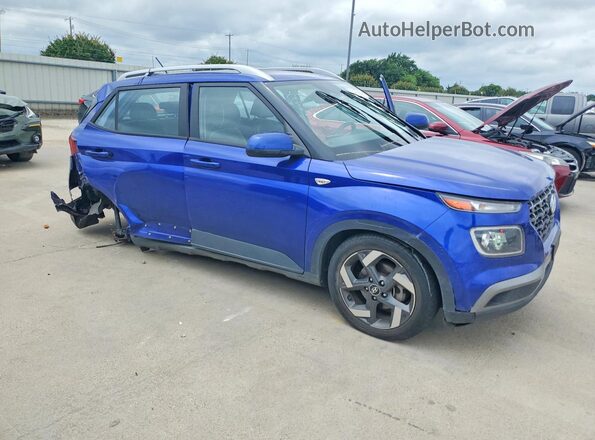 KMHRC8A36PU259290 2023 HYUNDAI VENUE Blue წინა მარჯვენა