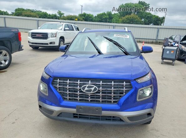 KMHRC8A36PU259290 2023 HYUNDAI VENUE Blue წინა ხედი