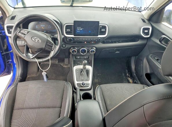 KMHRC8A36PU259290 2023 HYUNDAI VENUE Blue წინა პანელის ხედი