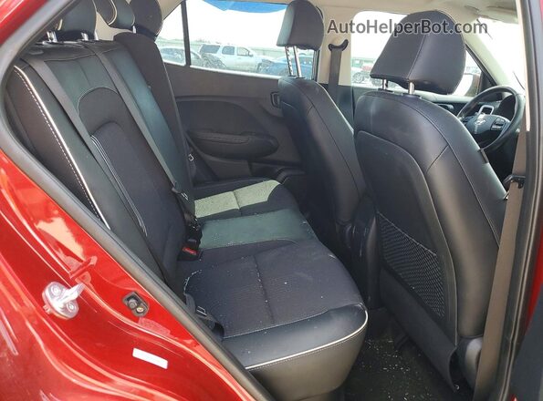 KMHRC8A36PU270824 2023 HYUNDAI VENUE Burgundy Սալոնի հետևի տեսք