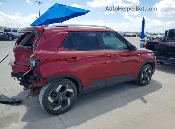 KMHRC8A36PU270824 2023 HYUNDAI VENUE Burgundy Հետևի աջ