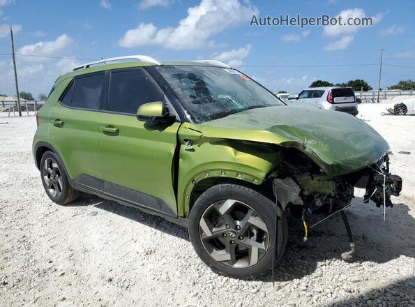 KMHRC8A36RU298352 2024 HYUNDAI VENUE Green წინა მარჯვენა