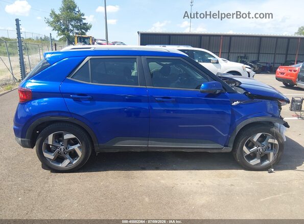 KMHRC8A36SU369250 2025 HYUNDAI VENUE Blue Widok wnętrza 360 stopni