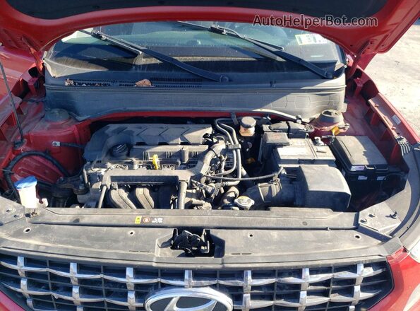 KMHRC8A37LU037917 2020 HYUNDAI VENUE Красный Вид задней части салона